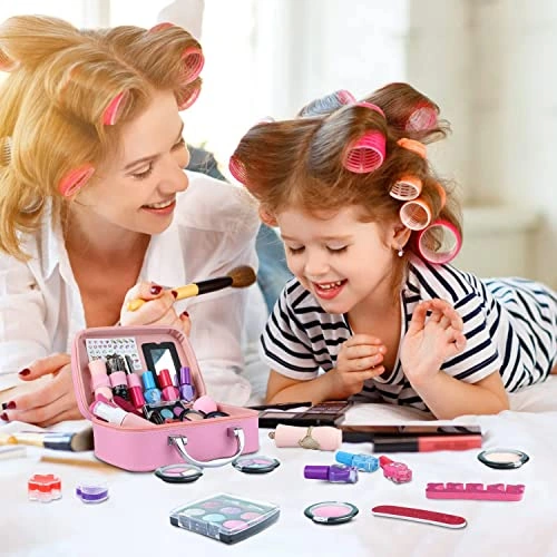 مكياج بنات قابل للغسل - 27 قطعة