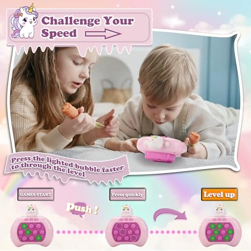 لعبة بوب ات شكل يونيكورن سريعة الاستجابة