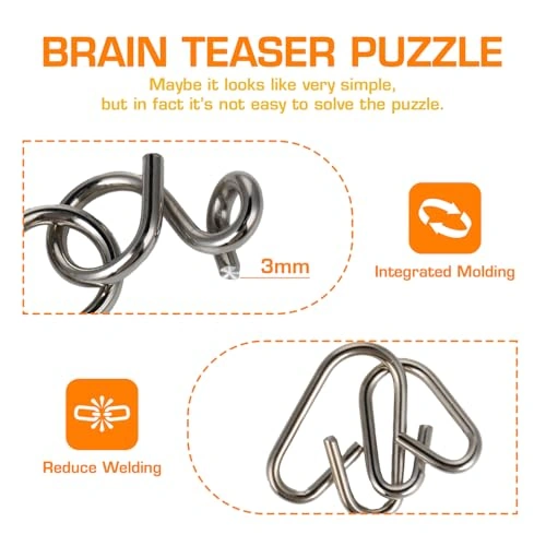 بازل ذكاء معدني - 24 قطعة