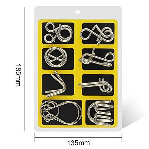 لعبة ذكاء أحجية الأسلاك المعدنية