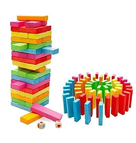 بازل برج التحدي خشبي - 54 قطعة