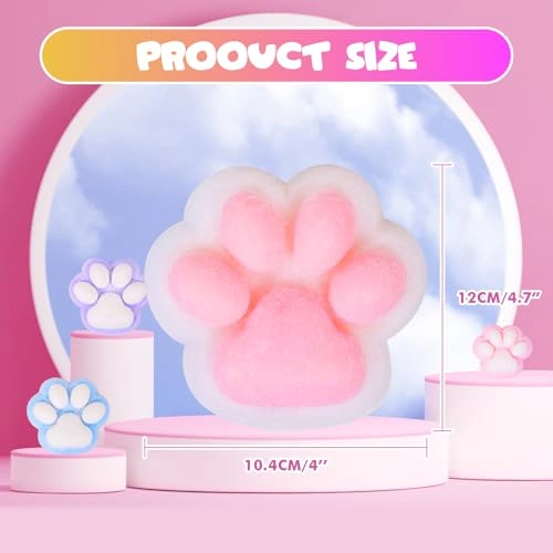 ألعاب سكويشي على شكل مخلب قطة - 2 قطعة