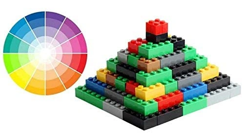 مكعبات بناء هندسية للأطفال - 1000 قطعة