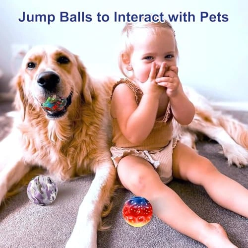 كرة نطاطة للأطفال كوكب/قمر - متعددة الألوان