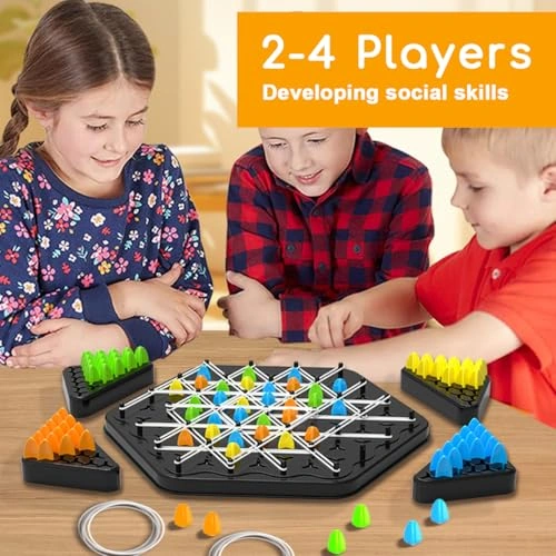 لعبة شطرنج المثلثات المتسلسلة - 4 لاعبين