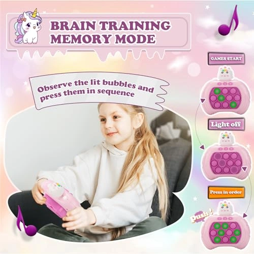 لعبة بوب ات شكل يونيكورن سريعة الاستجابة