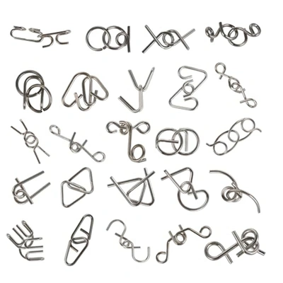 بازل ذكاء معدني - 24 قطعة