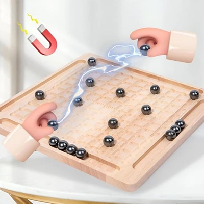 شطرنج مغناطيسي عائلية - 4 لاعبين