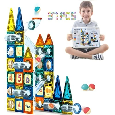 مكعبات بناء ثلالثية الأبعاد - 97 قطعة