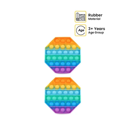 ألعاب فيدجيت سداسية الشكل - 2 قطعة