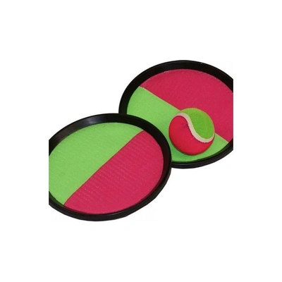 لعبة كرة الرمي والالتقاط كاتش بول - بينك/أخضر