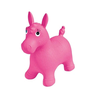 لعبة نطاطة قابلة للنفخ للأطفال - بينك