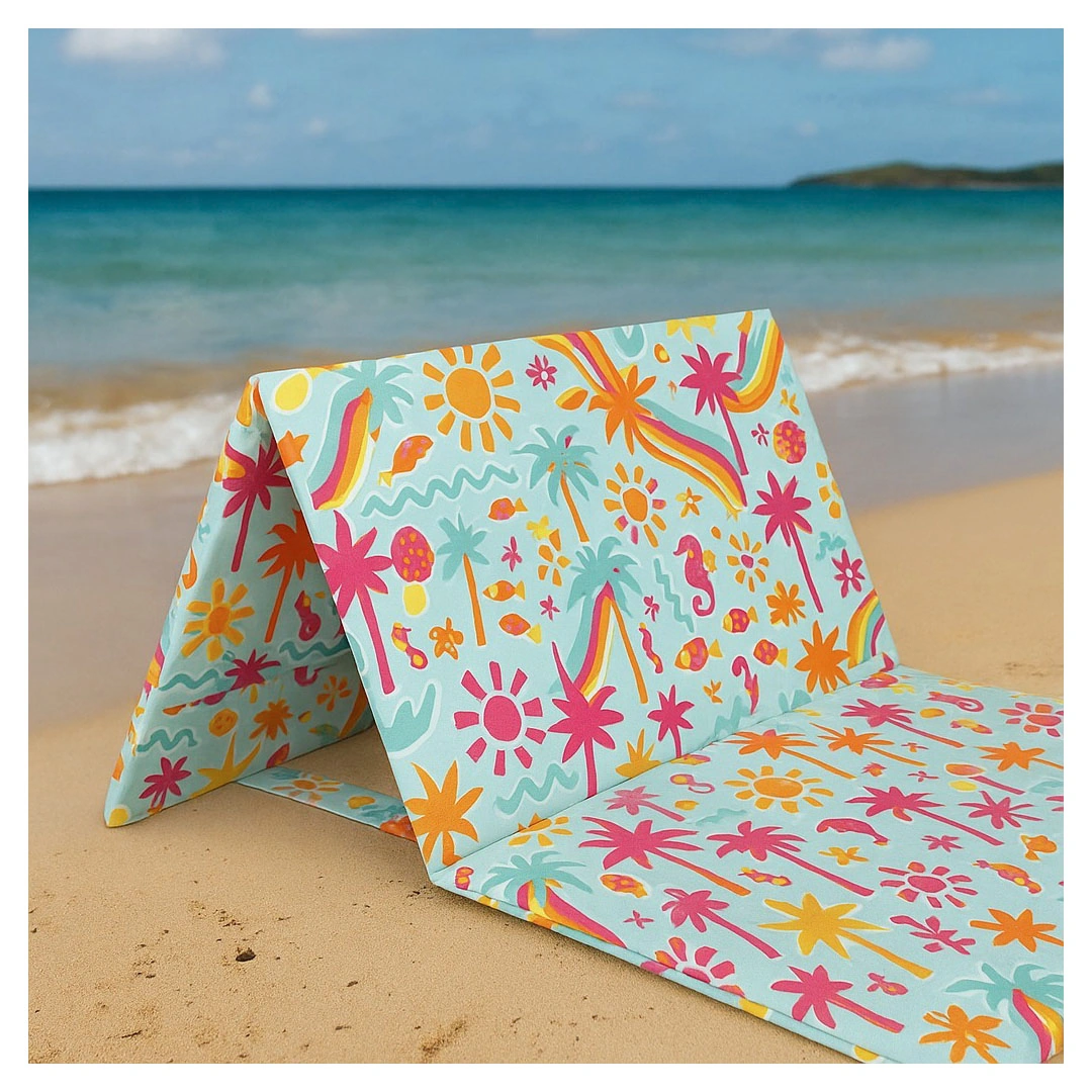 شازلونج الشاطئ سنوز - 200*63 سم - تصميم بالم بيتش