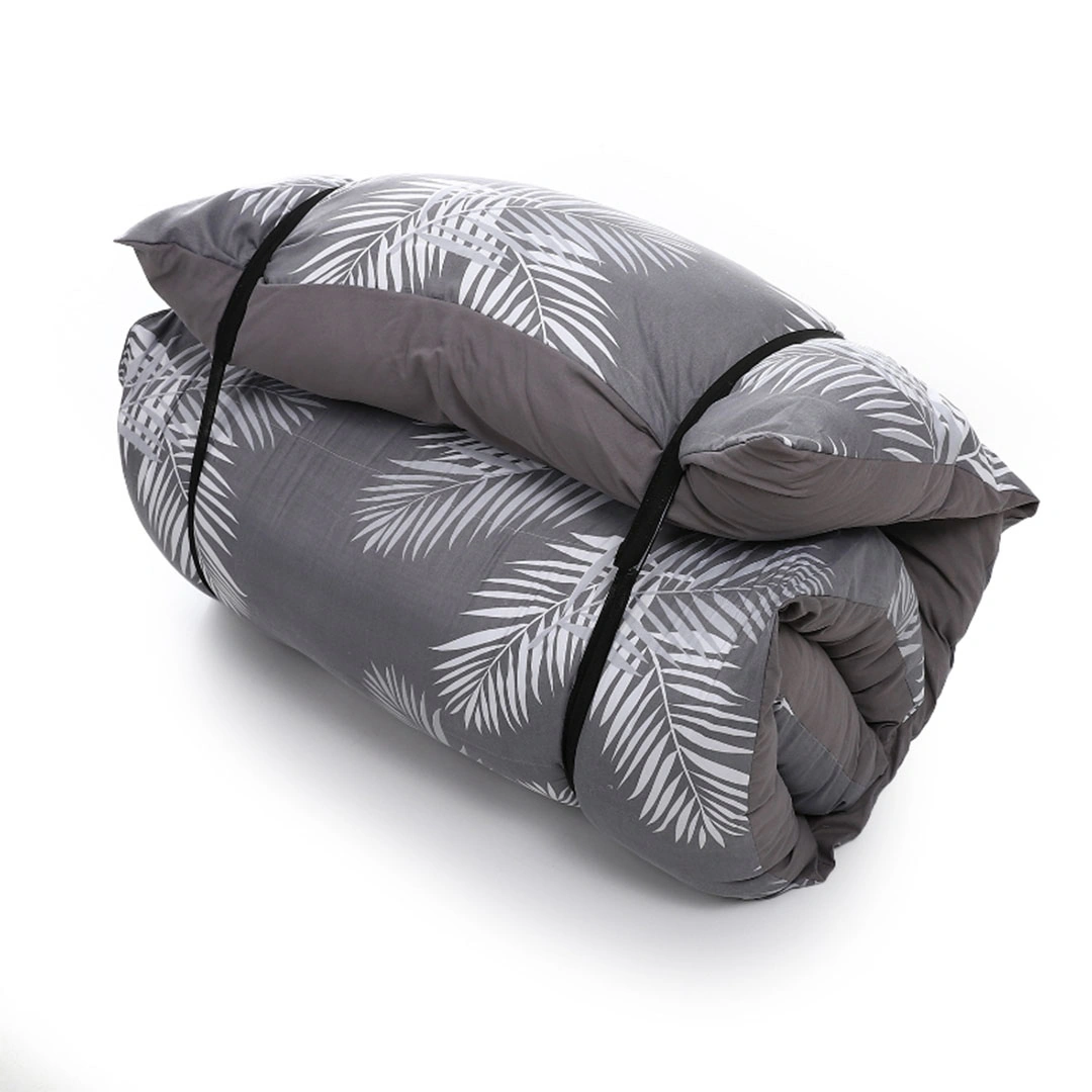 مرتبة أرضية قابلة للطي - رمادي - تصميم جراي تروبيكال