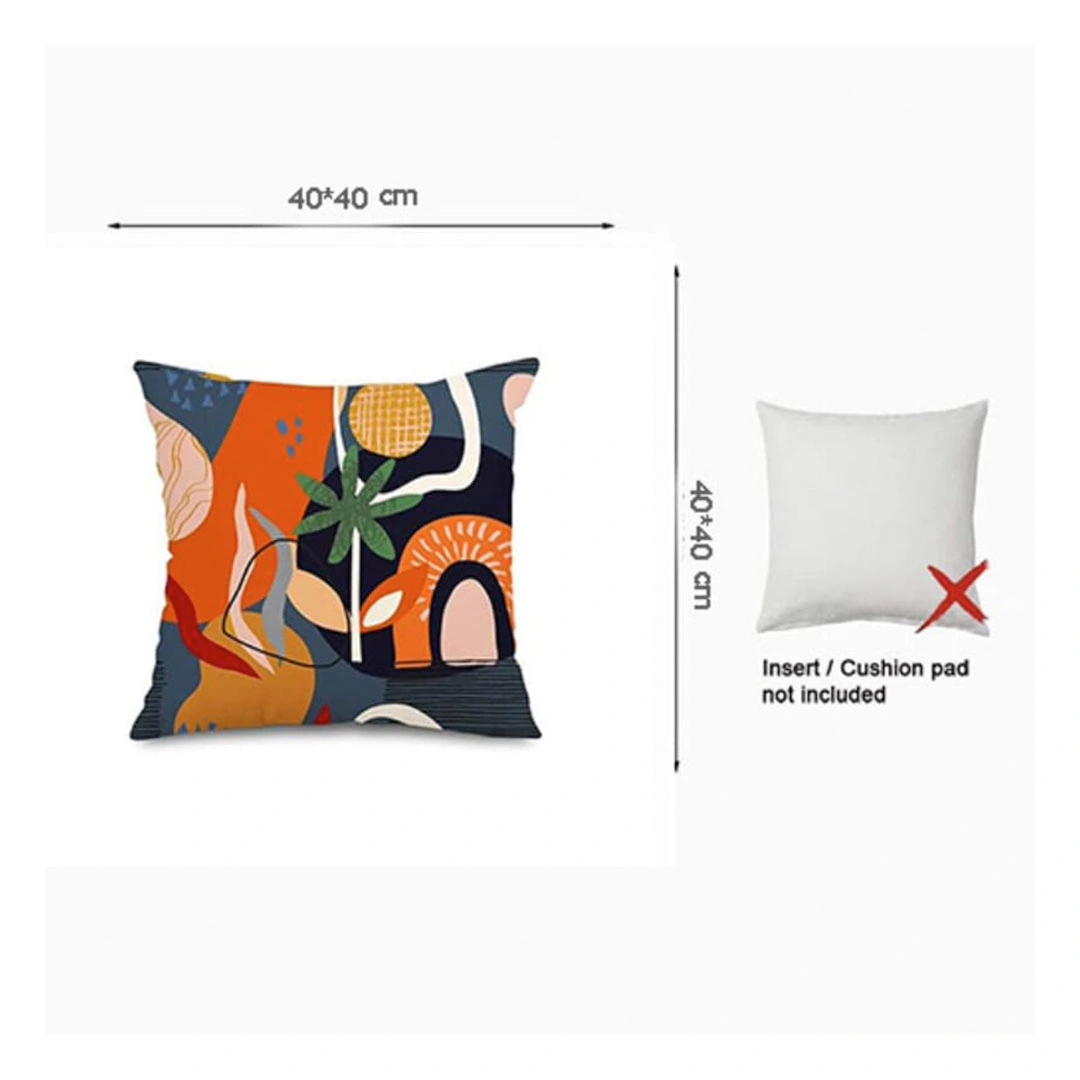 سنوز كوشن مخدة - 4 قطع - 40*40 سم - تصميم بوهو