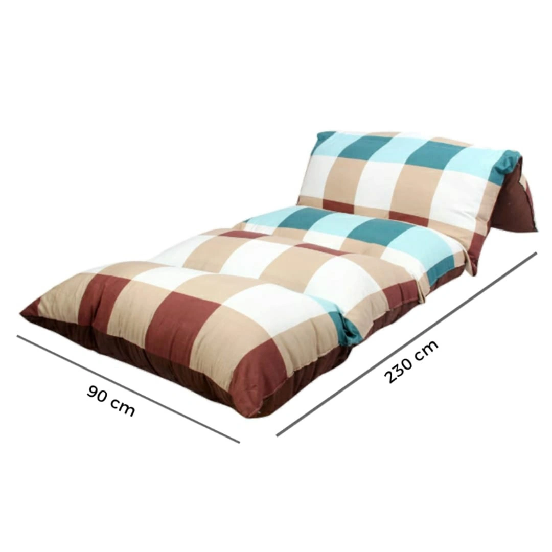 مرتبة أرضية قابلة للطي - تصميم براون كارو - بني