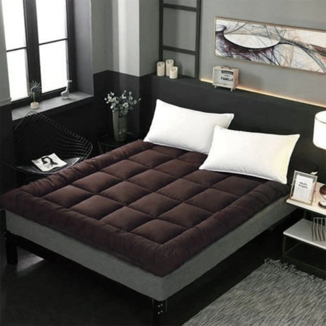 مرتبة تطرية طيبة - بني - مقاس 140×195 سم