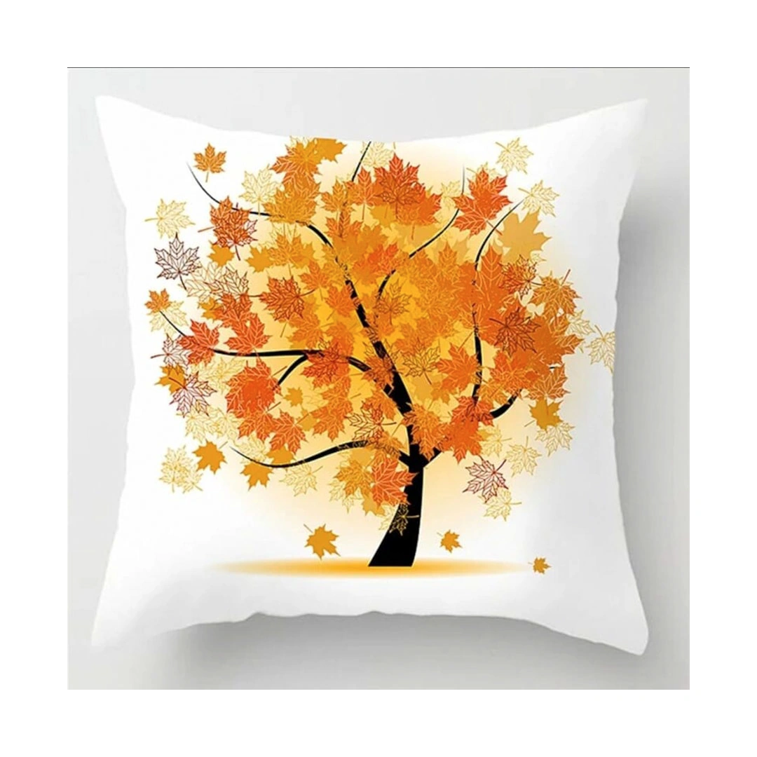 سنوز كوشن مخدة - 4 قطع - 40*40 سم - تصميم خريفي
