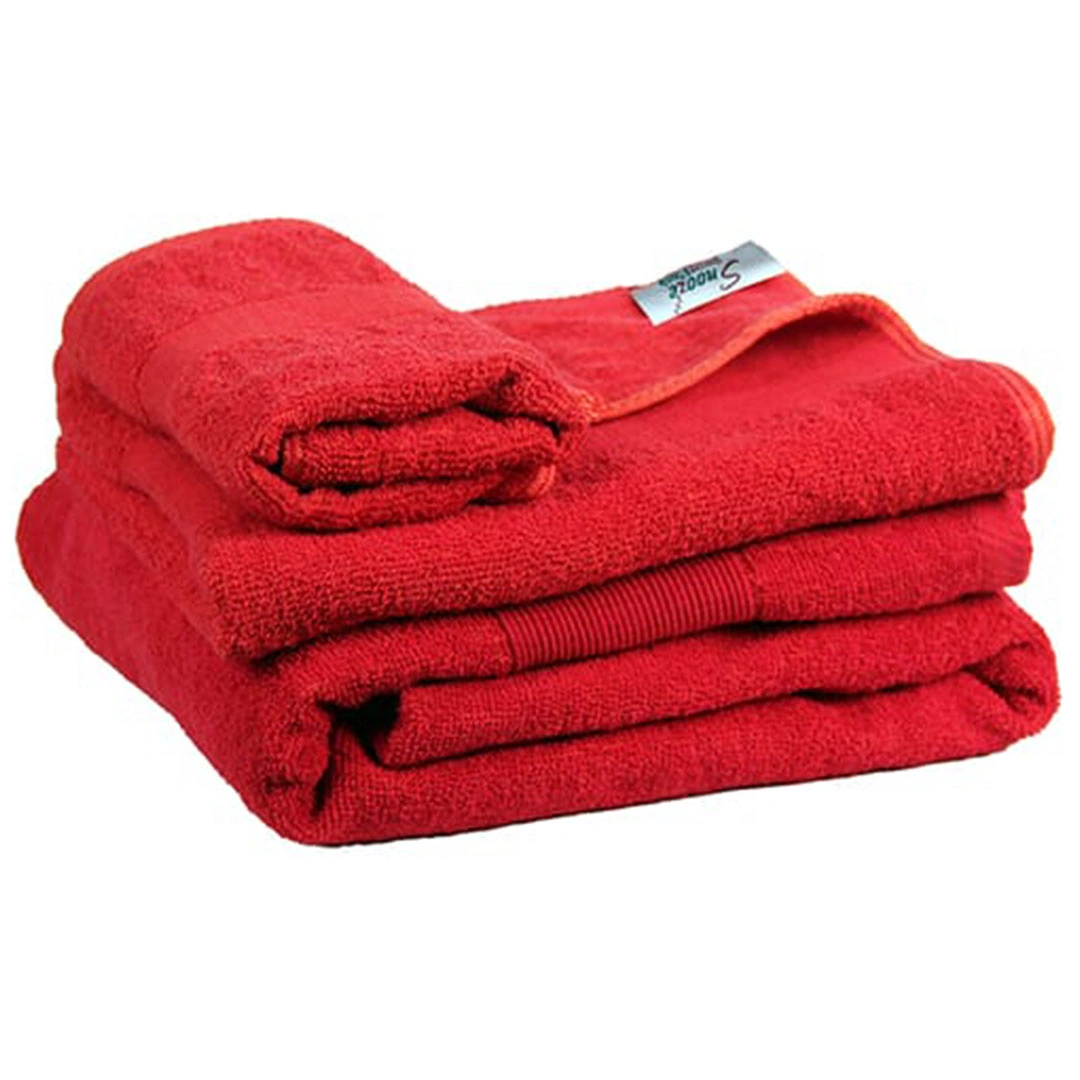 طقم فوط سنوز - 3 قطع - أحمر