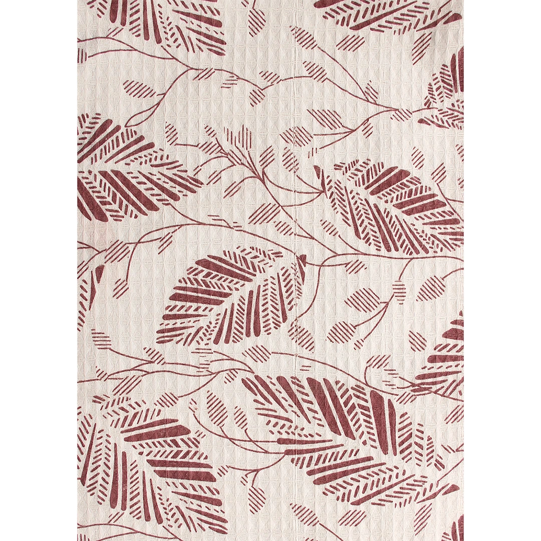 غطاء سرير صيفي مطبوع - 160*235 سم - تصميم نخيل