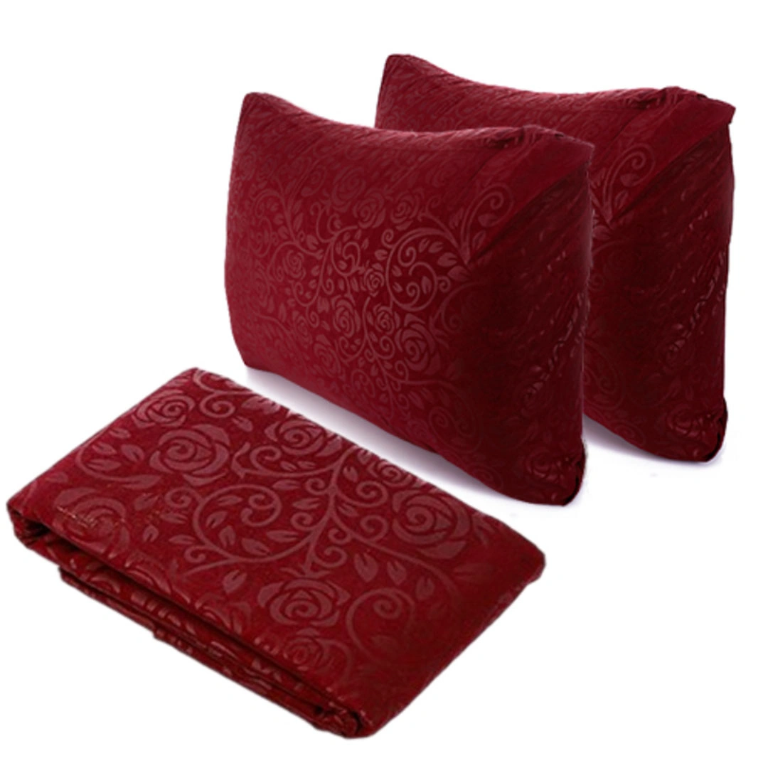 طقم ملاية سرير بأستيك 180*200 سم + 2 كيس مخدة - نبيتي