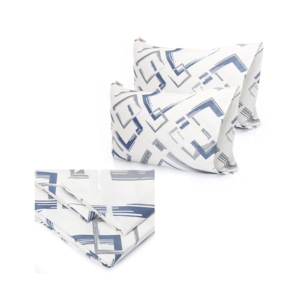 طقم ملاية سرير عاديه - 3 قطع - 220/235 سم - تصميم سي فوم