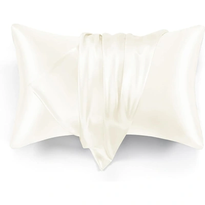 كيس وسادة ساتان للشعر والبشرة - 48*70 سم - أوف وايت