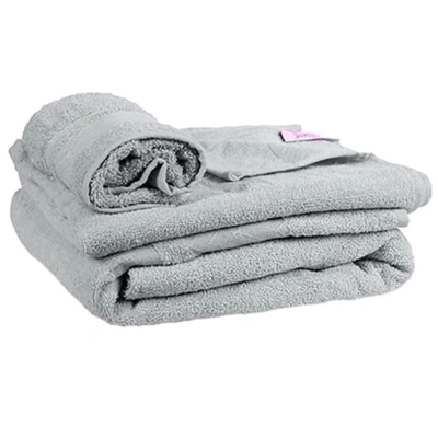 طقم فوط سنوز - 3 قطع - رمادي