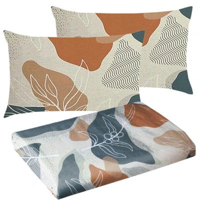 طقم ملاية سرير بأستيك 3 قطع 160*200 سم - أش