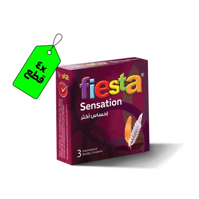 واقي ذكري رفيع - 4 قطع