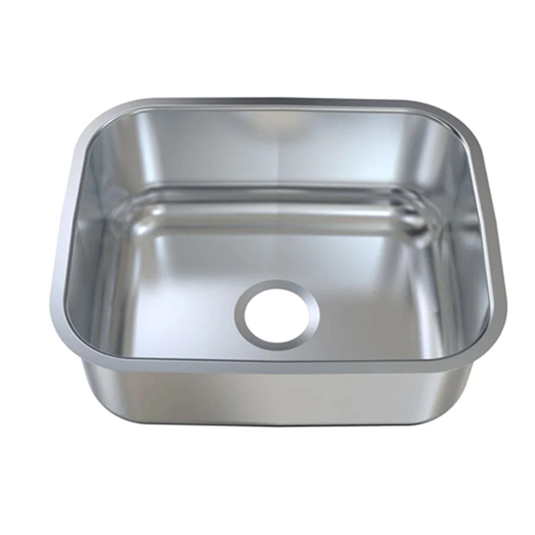 حوض مطبخ من الستانلس ستيل  بلازا - 38*48