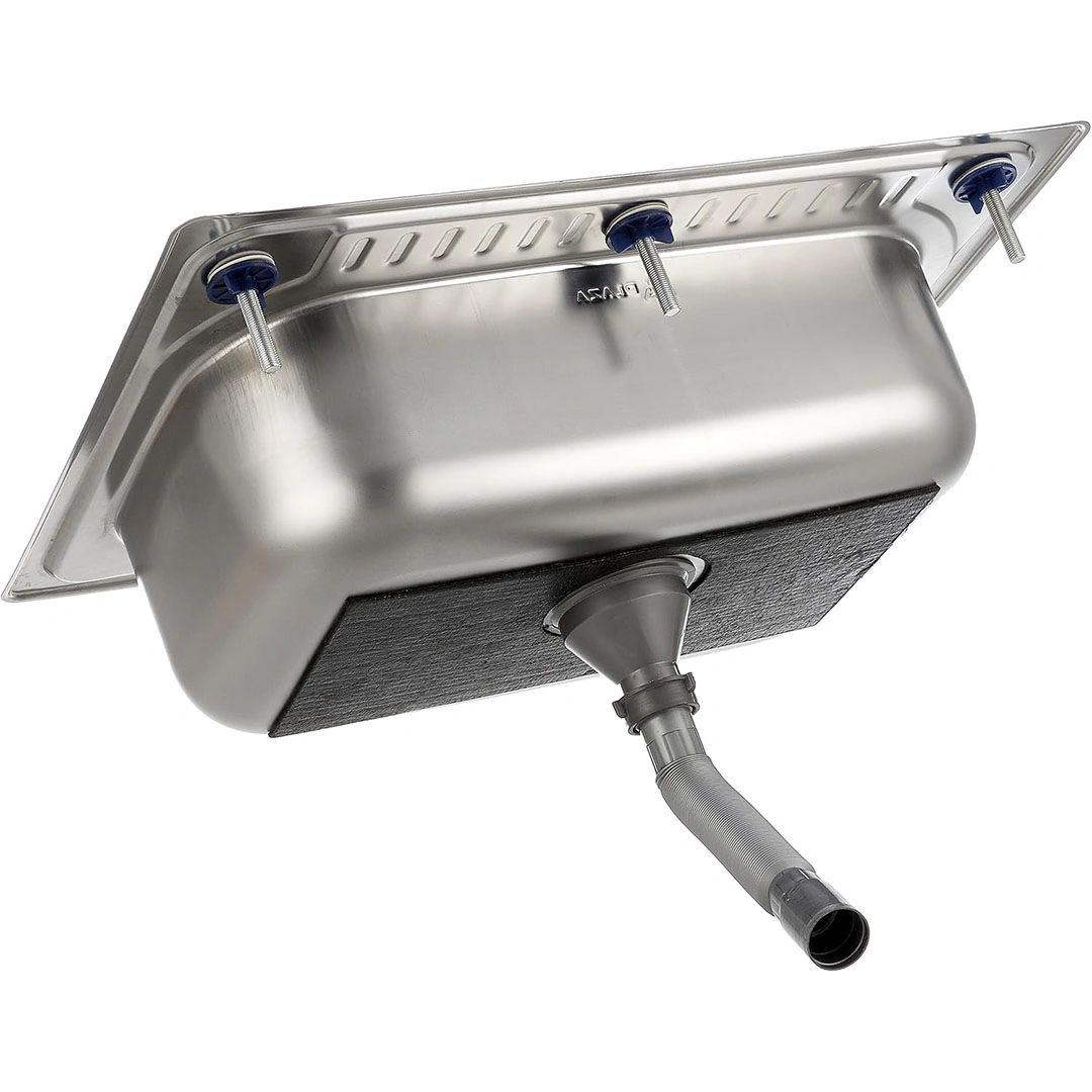 حوض مطبخ من الستانلس ستيل  بلازا - 51*66