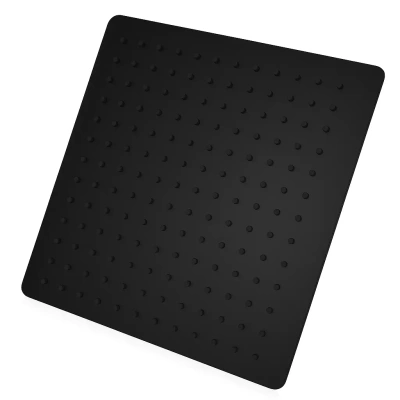 طاسة دش دفن مربعة ألماني - 30 سم - أسود