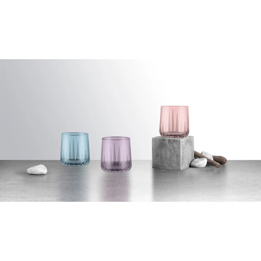 طقم شاي ليا ألوان تركي - زجاج - شفاف - 6 قطع