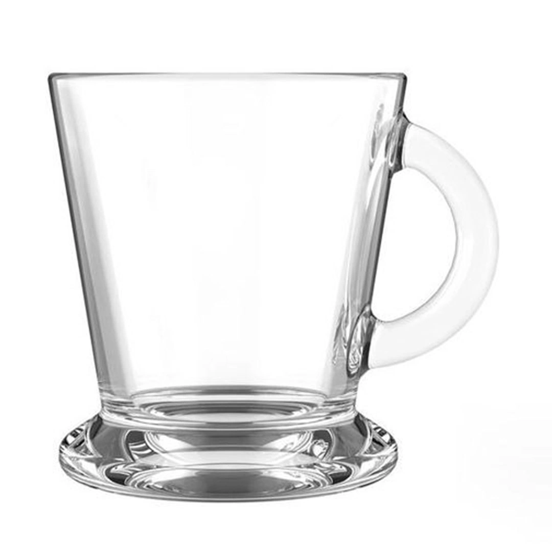 طقم هوة ليتشي - زجاج - شفاف - 6 قطع