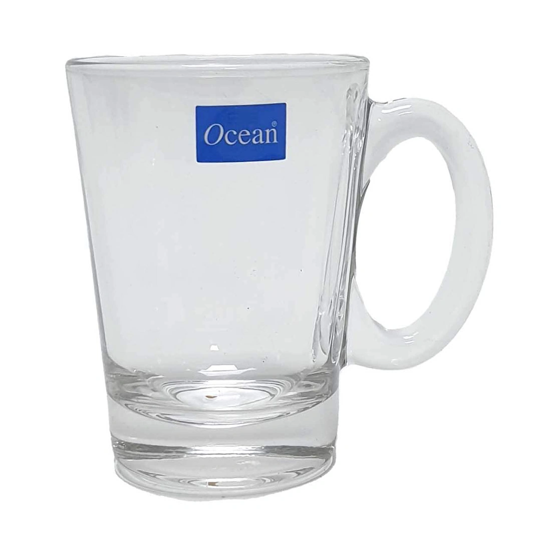 طقم 6 مج زجاج أوشن نوفو كبير - زجاج - شفاف - 6 قطع