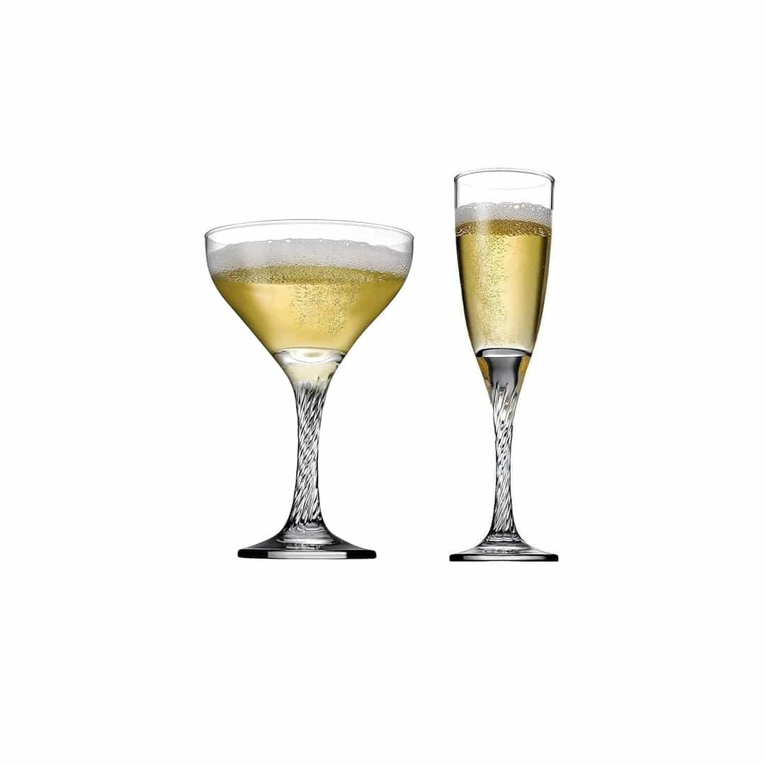 طقم كاس من تويست تركي باشابتشي بوهيميا تركي - 18 قطعة