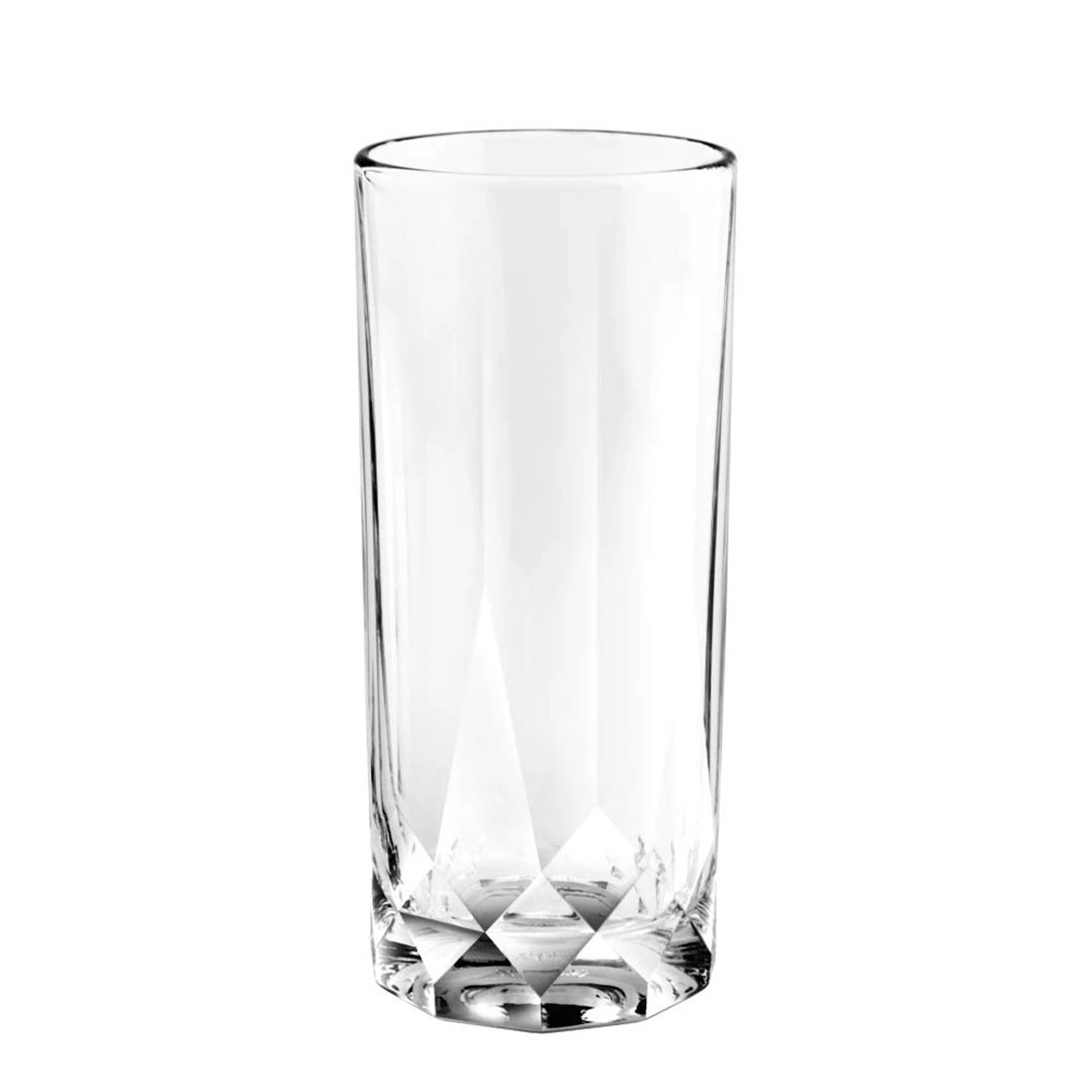 طقم عصير كونكشن - زجاج - شفاف - 6 قطع