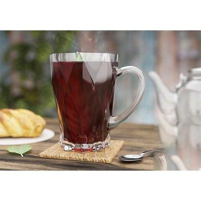 طقم فناجين شاي أوهايو من سيتي جلاس - 6 أكواب - 21 مل