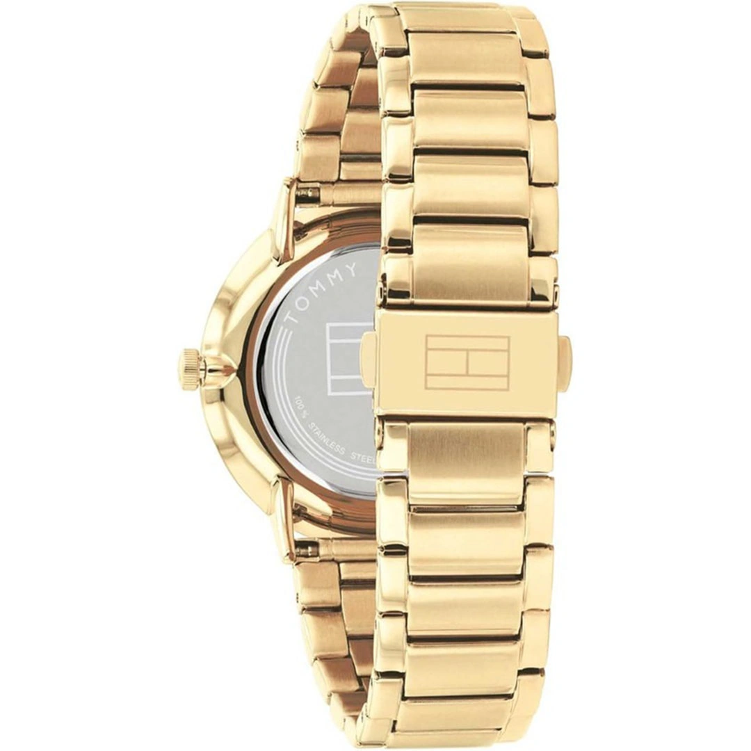ساعة يد حريمي من تومي هيلفجر - 38 مم - ذهبي - Analog Quartz - 1782297