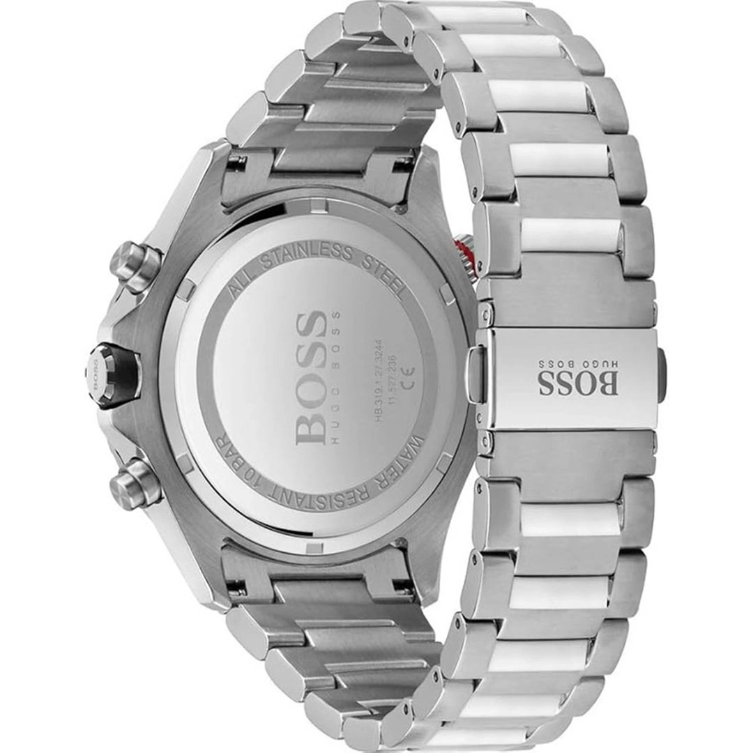 ساعة يد للرجال من بوص ستانلس - فضي - 1513823