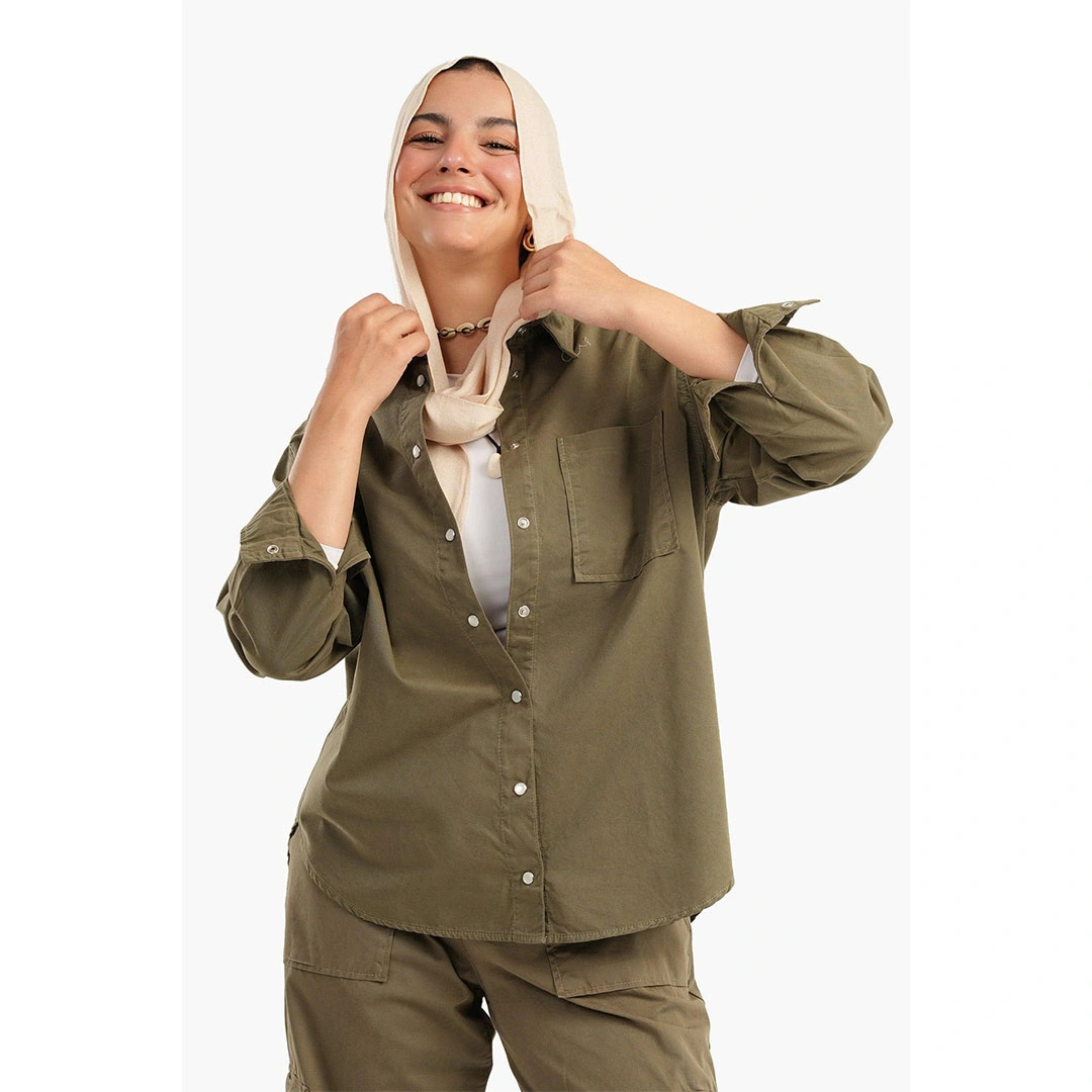 قميص صيفي بجيب حريمي 17370