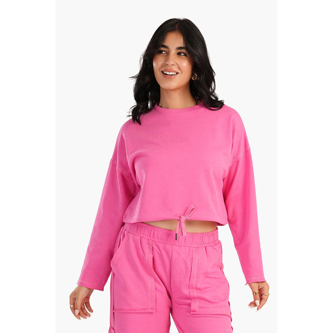 سويت شيرت كارينا حريمي قصير مريح 56003