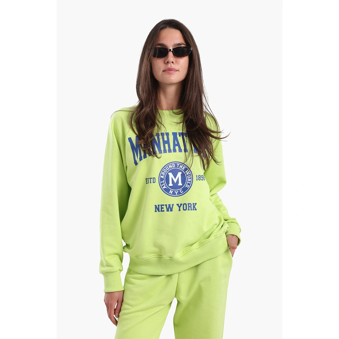 سويت شيرت بيت حريمي - فستقي 56115