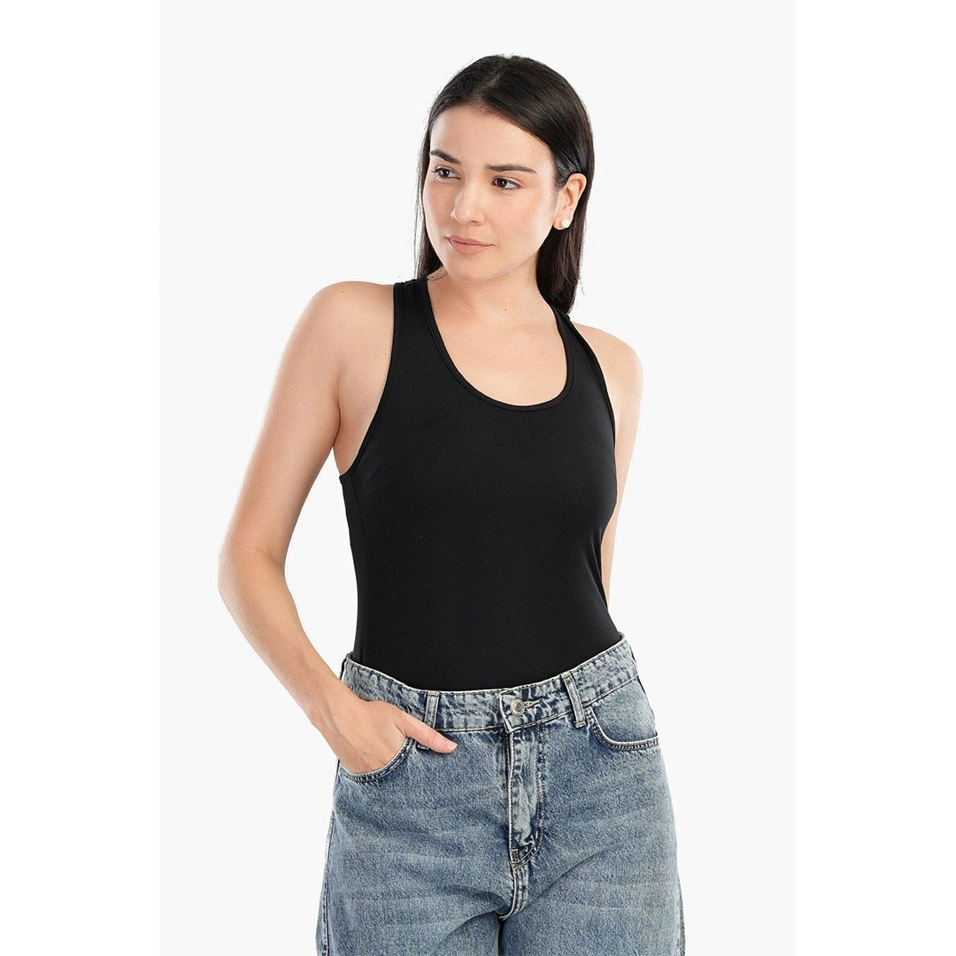 توب بدون أكمام قطن حريمي 17680