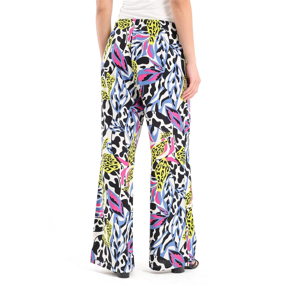 بنطلون صيفي مشجر حريمي 17169