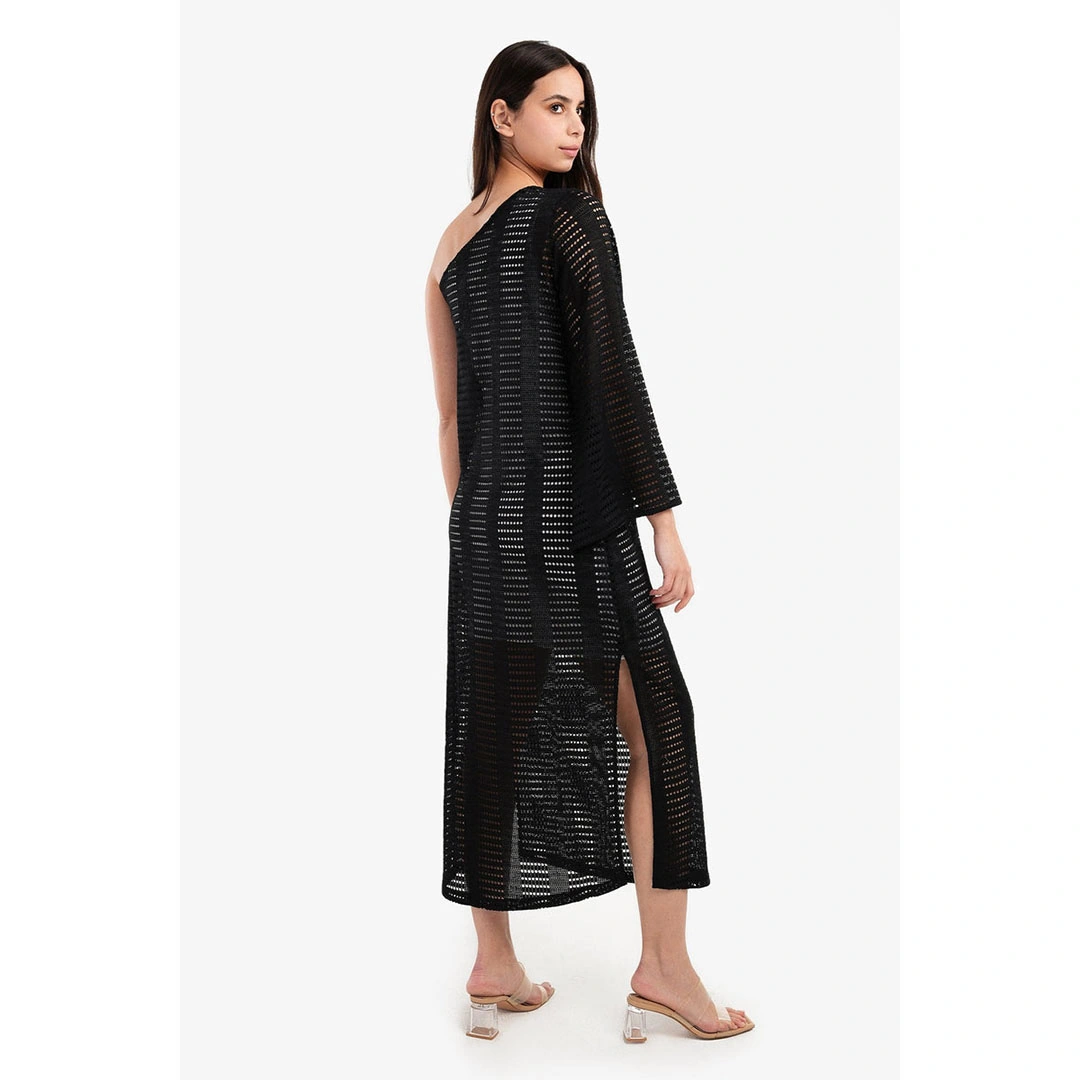 فستان كم و كم تريكو حريمي 17280