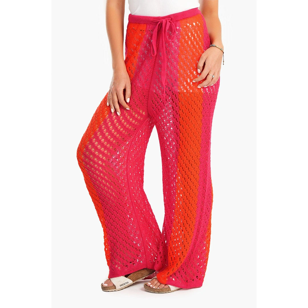 بنطلون صيفي تريكو حريمي 17345