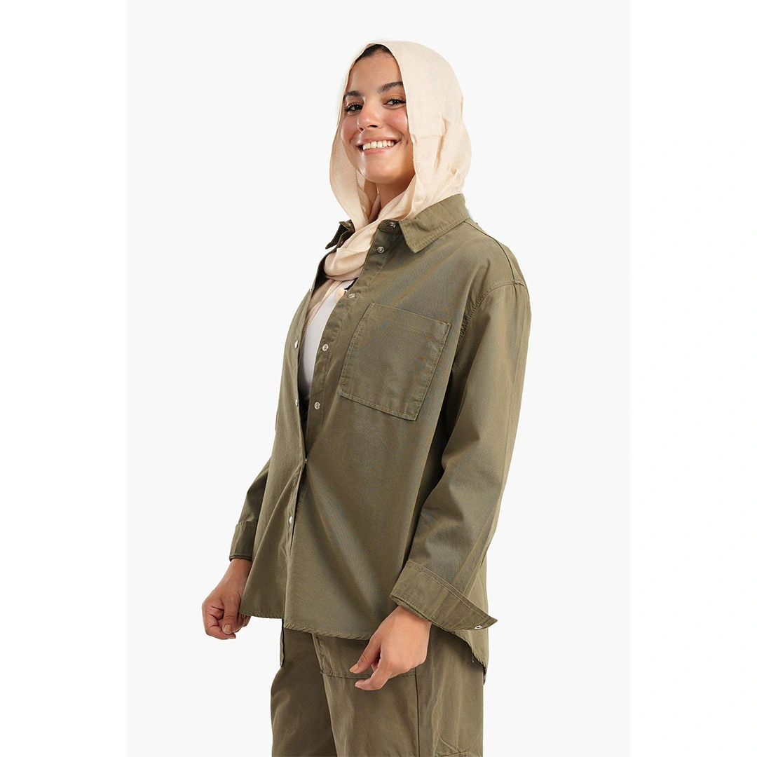 قميص صيفي بجيب حريمي 17370