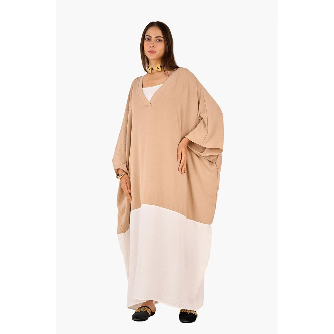 عباية ثنائية اللون حريمي 17850